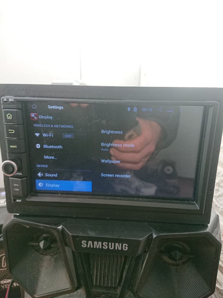 Duble din touch screen multimedia android stereo 