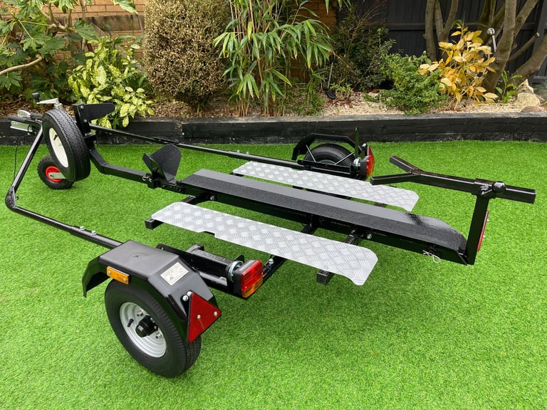 RoRo Roll On Roll Off Motorcycle Motorbike Bike Trailer Lowering Transporter