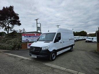 2019 ON 69 PLATE MERCEDES BENZ SPRINTER 314CDI 35T RWD 140BHP DIESEL VAN ULEZ 
