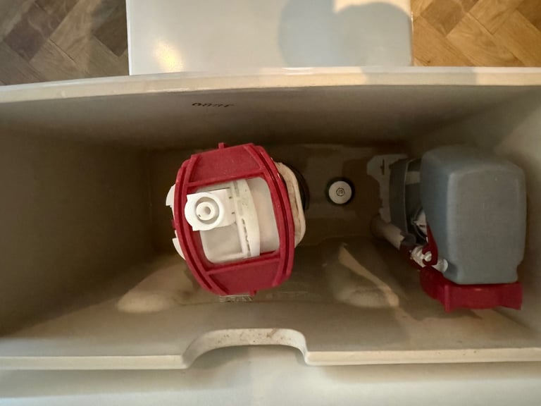 Laufen close coupled toilet and cistern