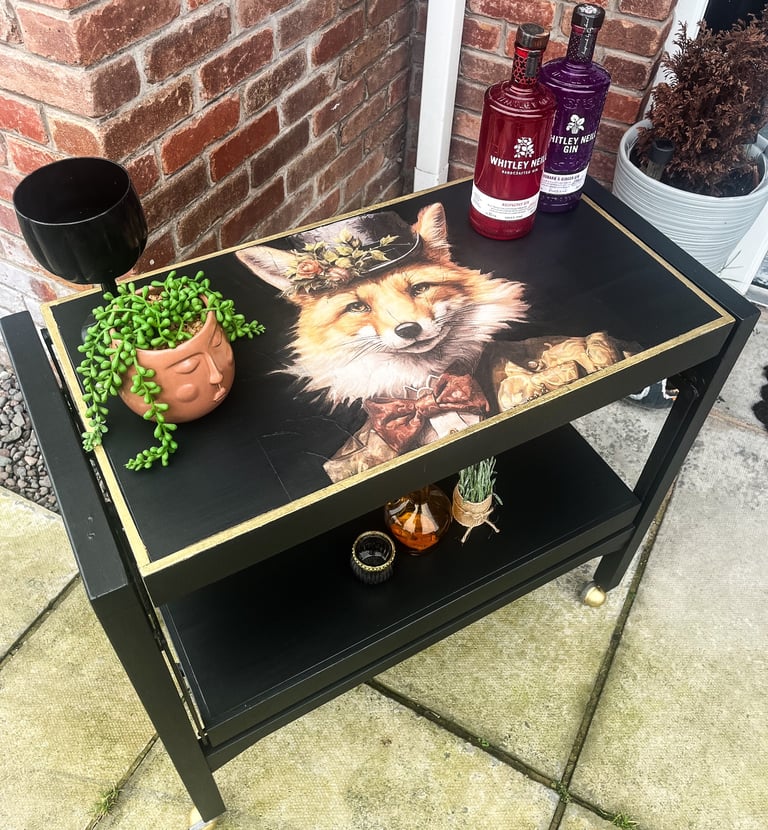 image for Fantastic Mr Fox Antique Drinks Trolley 