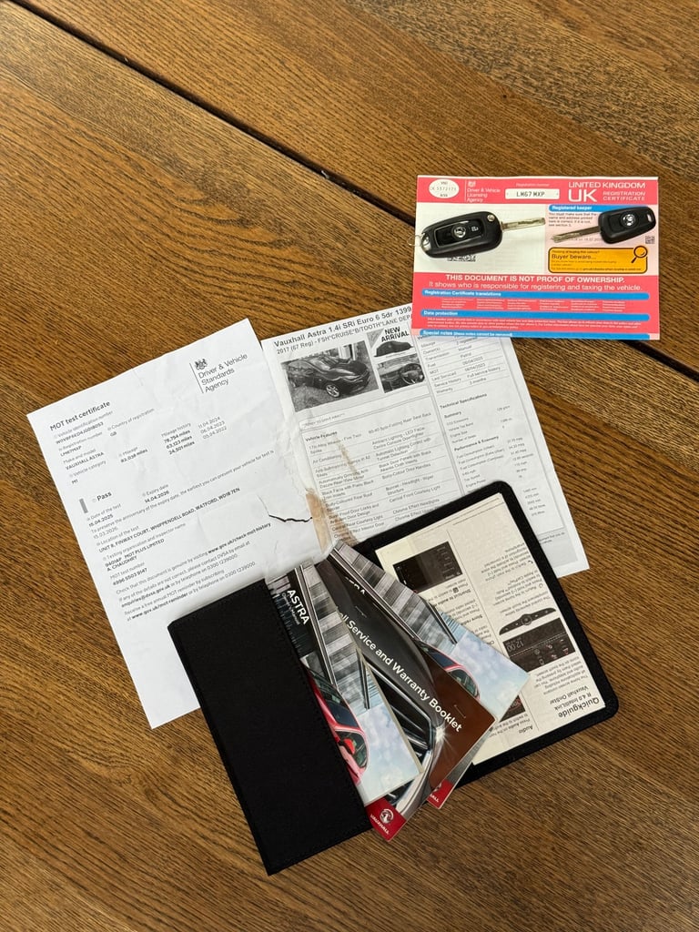 Vauxhall, ASTRA, Hatchback, 2017, Manual, 1399 (cc), 5 doors