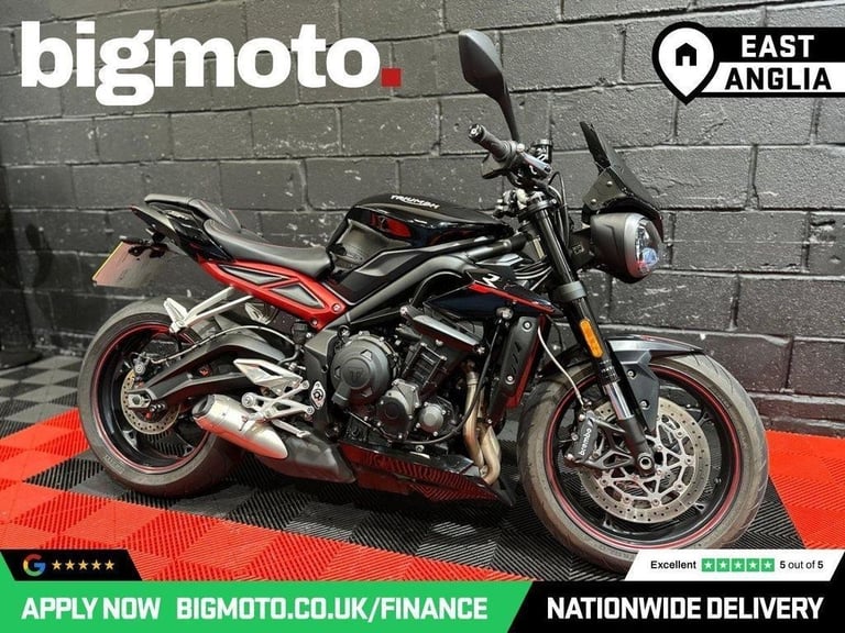 2019 19 TRIUMPH STREET TRIPLE 765 R FINANCE SPECIALISTS APPLY NOW