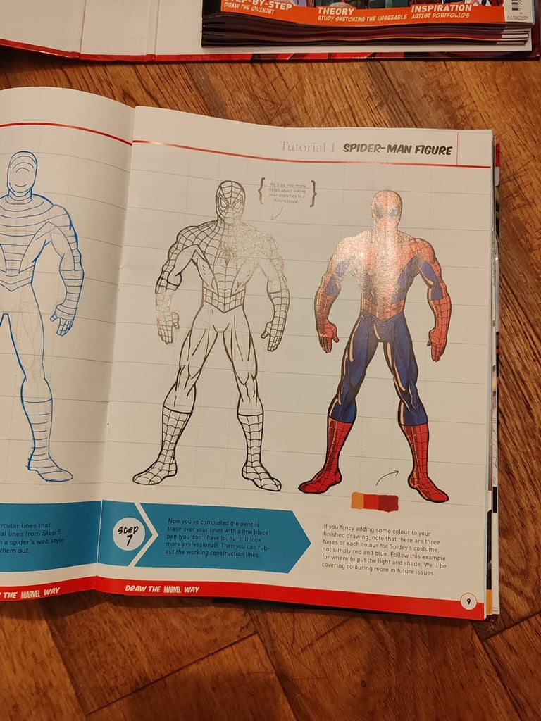 Draw the Marvel way - 30 magazines