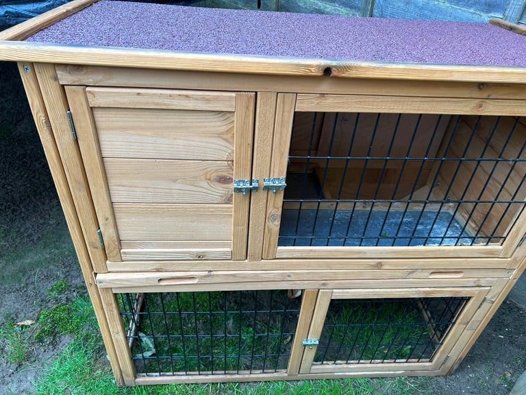 image for Two tier guinea pig hutch