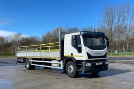 2019 19 plate Euro 6 Iveco 180.250 18t 4×2 28ft dropside
