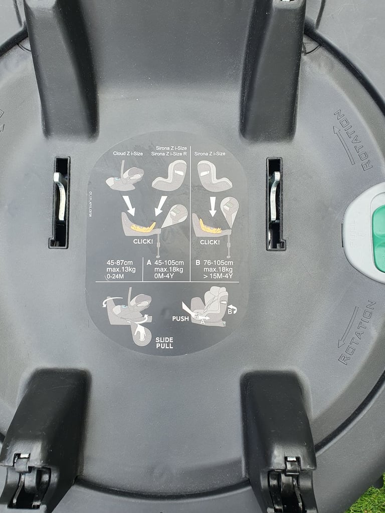 Cybex Cloud Z i-Size Baby Seat and 360 Swivel Isofix Base Z