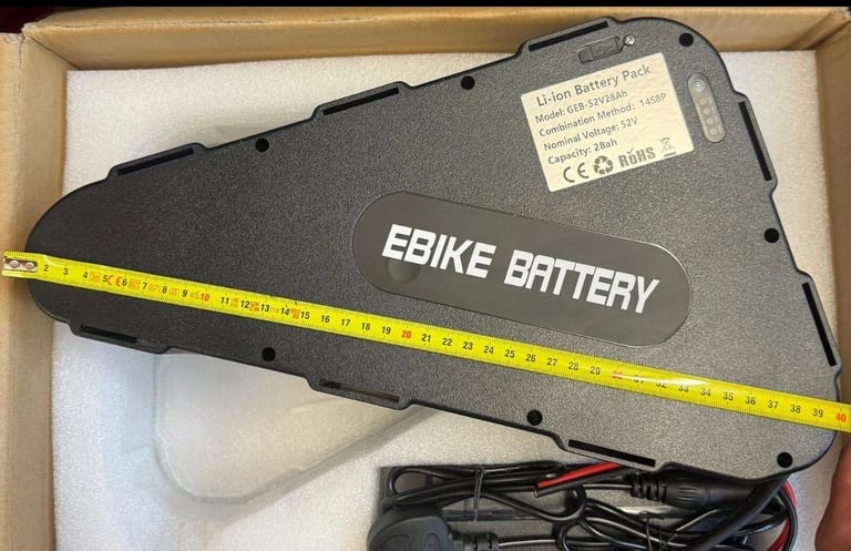 image for 52v 28Ah bicycle battery Bike battery E Bike battery