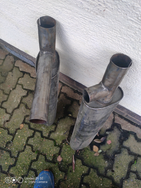 TR 8 - TR 7 Stainless steel  silencers