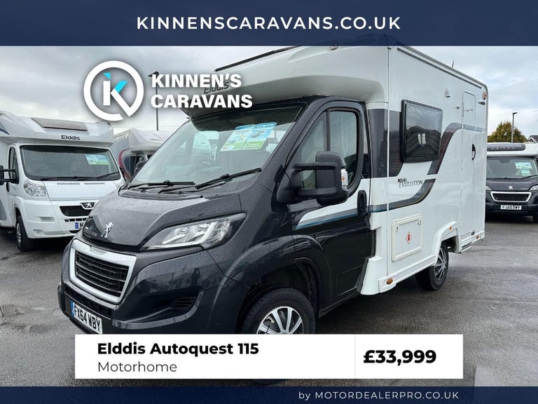 image for 2014 Elddis Autoquest 115 Motorhome