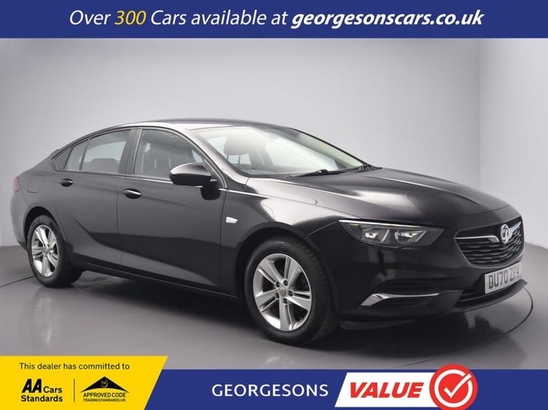 2020 Vauxhall Insignia 1.5i Turbo Design Nav Grand Sport 5dr Petrol Manual Euro 6 (s/s) (140 ps) ...