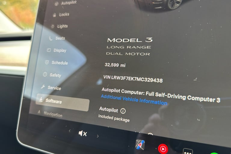  Tesla Model 3 dual Motor Long Range Saloon 4dr Electric Auto 4wde 346 Ps
