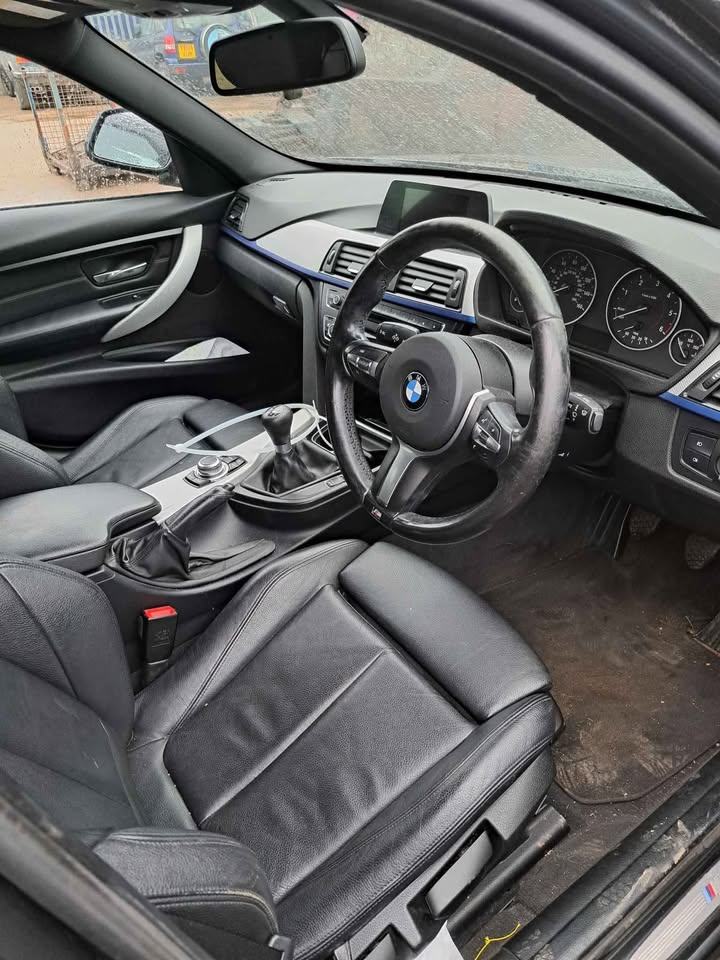 BMW 320D MSPORT PRE LCI F31 BREAKING PARTS BUMPER BONNET LIGHT WING SLAM PANEL AIRBAG KIT MIRROR