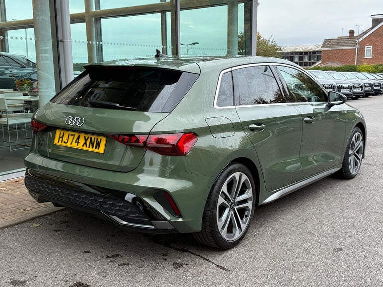 2025 Audi A3 1.5 TFSI 35 S line Sportback 5dr Petrol S Tronic Euro 6 (s/s) (150 ps) HATCHBACK Pet...