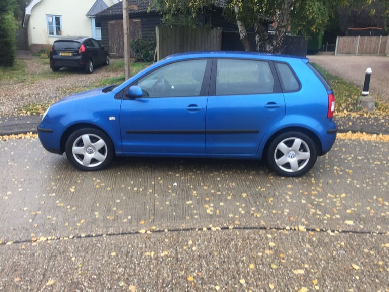 2004 VOLKSWAGEN POLO 1.9 SPORT DIESL 5 DOOR HATCHBACK. LONG MOT CHEAP TAX.