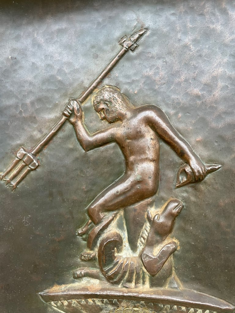 Large Arts and crafts Neptune candle holder in Poole, Dorset Gumtree