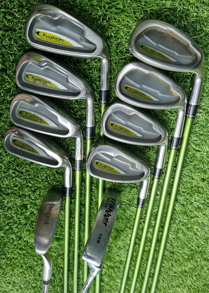 LADIES - ADAMS OVATION 4-SW - Lite Graphite, putter, chipper, driver, 3W & 5W - BARGAIN