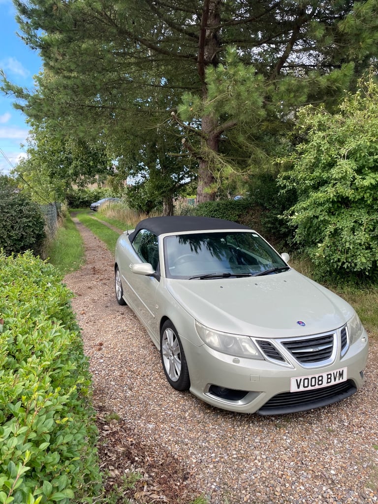 Saab, 9-3, Aero,Convertible, 2008,  1998 (cc), 2 doors