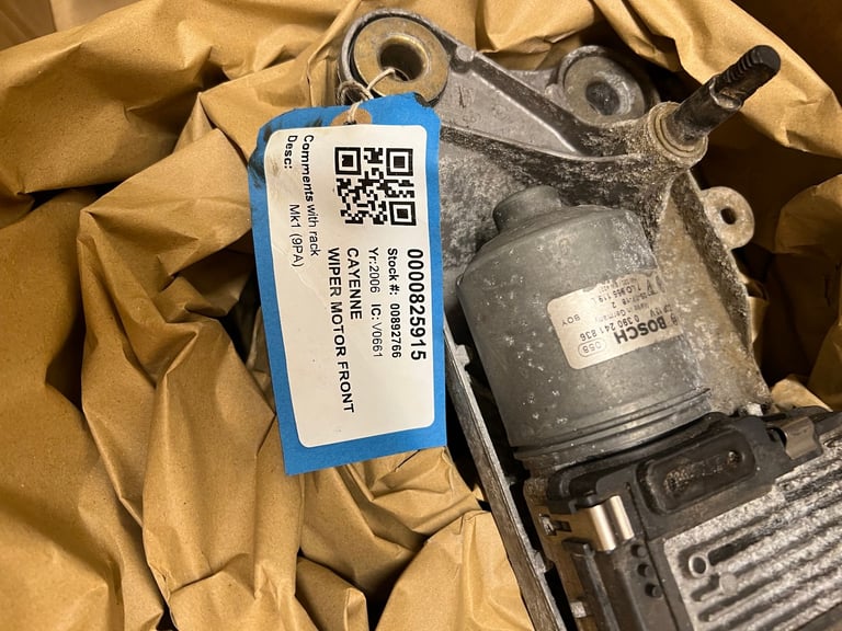 Porsche Cayenne 2006 Wiper Motor