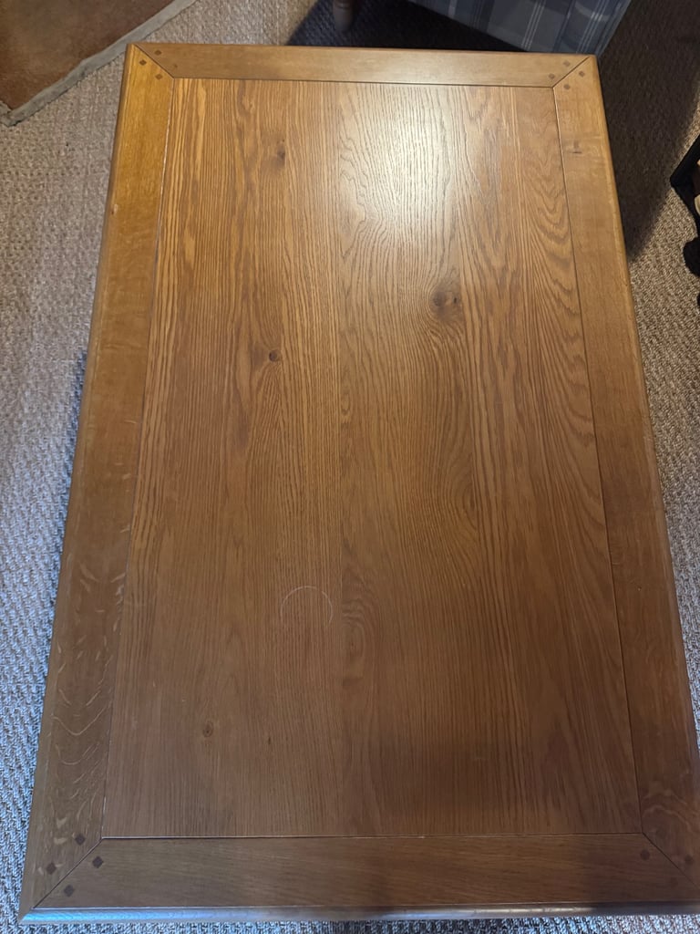 Solid wood table 