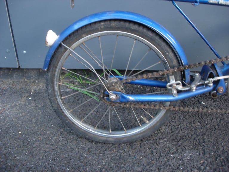 Kids Bike, Original Moulton Mini Junior, Blue, Single Speed, JUST SERVICED / CHEAP PRICE!!!