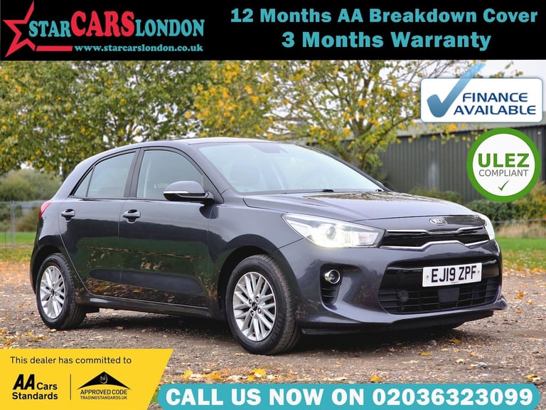 2019 Kia Rio 1.4 2 Auto Euro 6 5dr HATCHBACK Petrol Automatic
