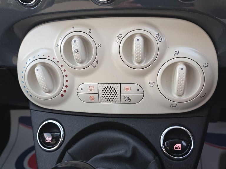 2018 Fiat 500 1.2 Lounge Euro 6 (s/s) 3dr Hatchback Petrol Manual