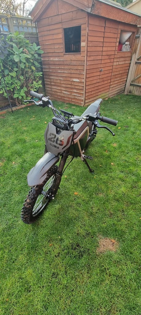 Hardly used electric dirt bike 2500W 