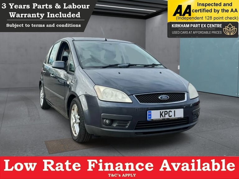 2006 Ford Focus C-Max 1.6 16v Zetec MPV 5dr Petrol Manual (160 g/km, 113 bhp)  MPV Petrol Manual
