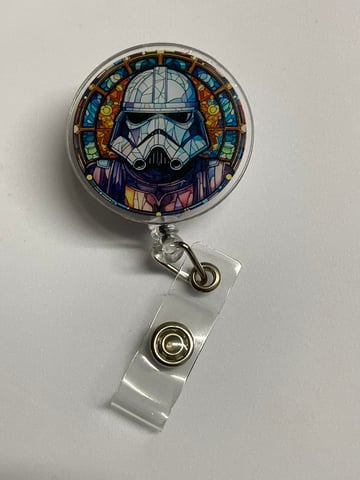 Star Wars retro storm trooper ID badge clip | in Hull, East Yorkshire |  Gumtree