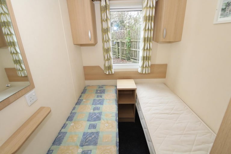 Swift Burgundy 28x10 2 bed 2011 preowned static caravan for sale offsite