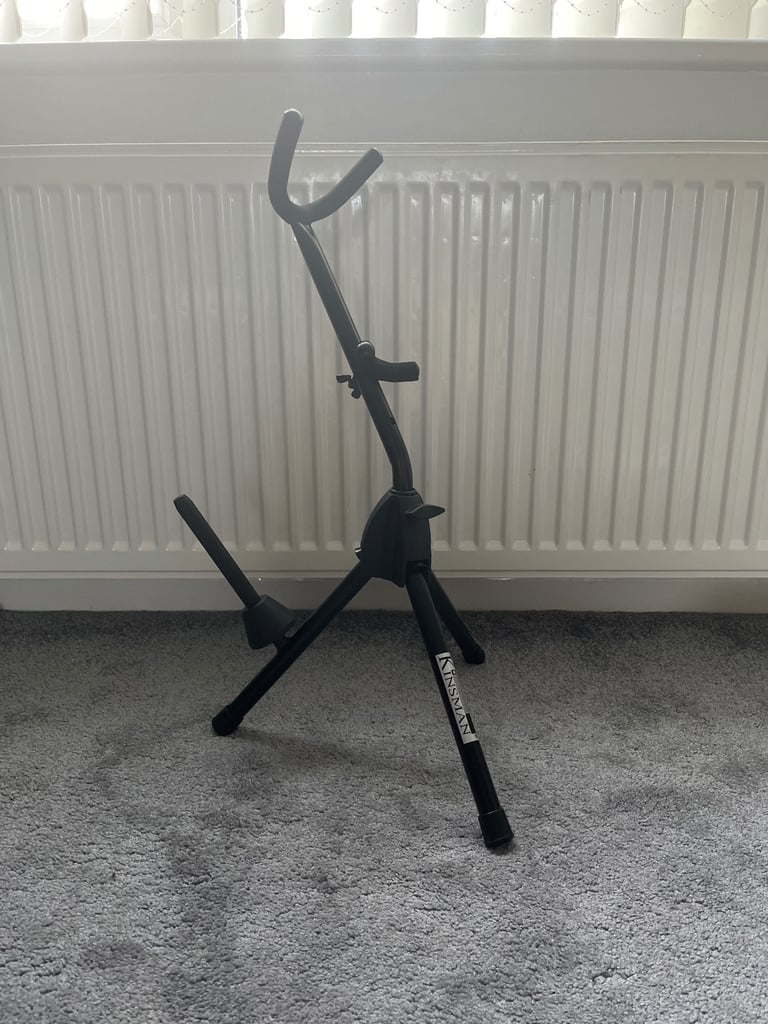image for Saxophone stand with clarinet peg