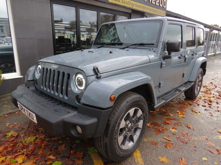 2014 Jeep Wrangler 2.8 CRD Overland 4dr Auto CONVERTIBLE DIESEL Automatic