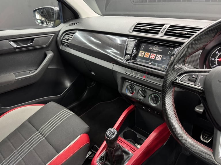 2017 Skoda Fabia 1.0 TSI Monte Carlo Euro 6 (s/s) 5dr HATCHBACK Petrol Manual
