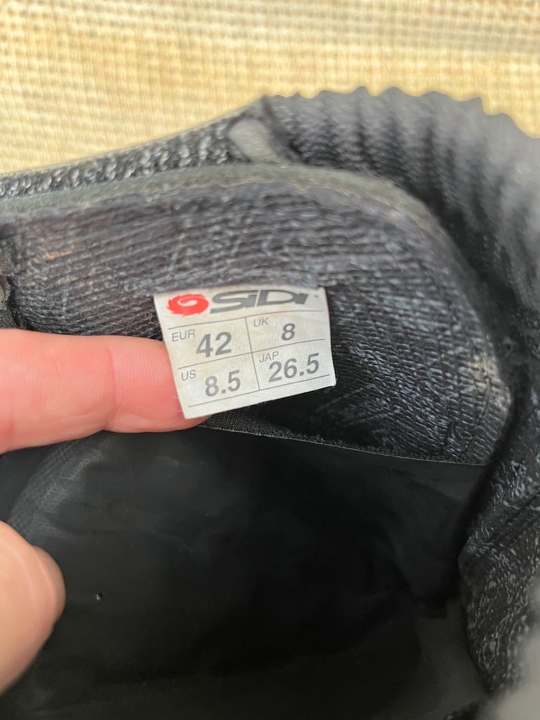 Sidi motorcycle boots 8 Uk Star Wars 