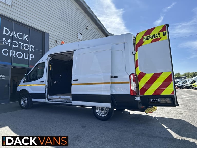 72 Reg Ford Transit L3H3 130ps RWD, Utility, Workshop, Civils, Tow bar & Step