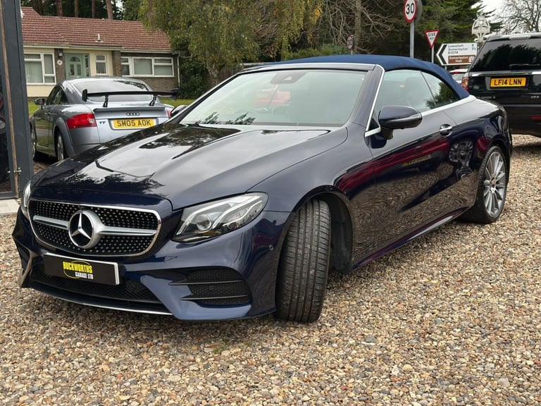 2019 Mercedes-Benz E-Class E220d AMG Line 2dr 9G-Tronic CONVERTIBLE DIESEL Automatic