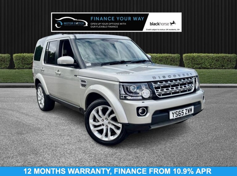 2016 65 LAND ROVER DISCOVERY 4 3.0 SD V6 HSE SUV 5DR DIESEL AUTO 4WD EURO 6 (S/S