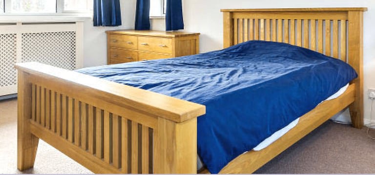 image for Two wooden bed frames
