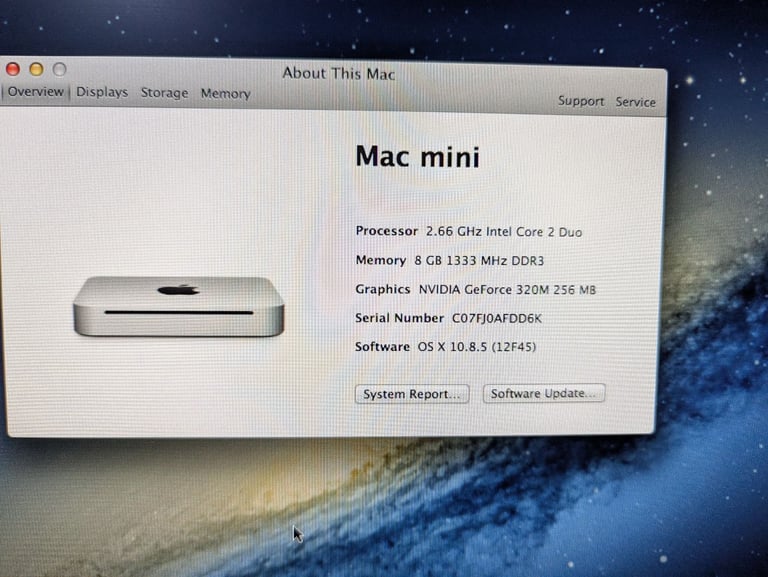 Used Apple Mac Mini A1347 Core Duo 2