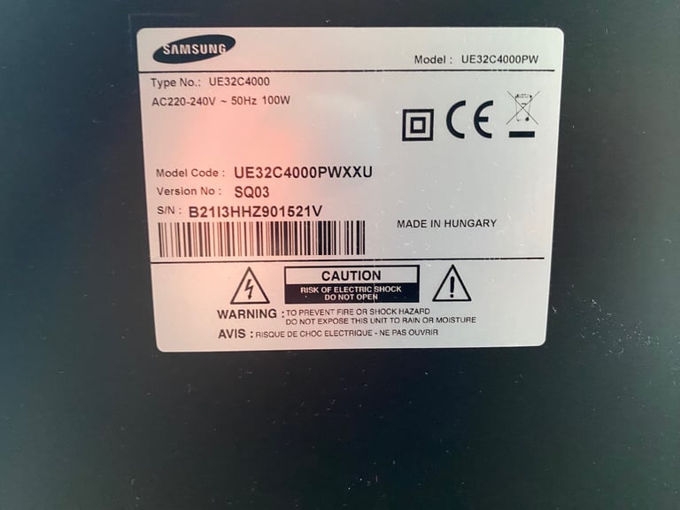Samsung 32 Inch TV 