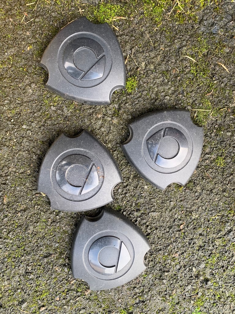 Three stud Smart car wheels winter tyres hancook 