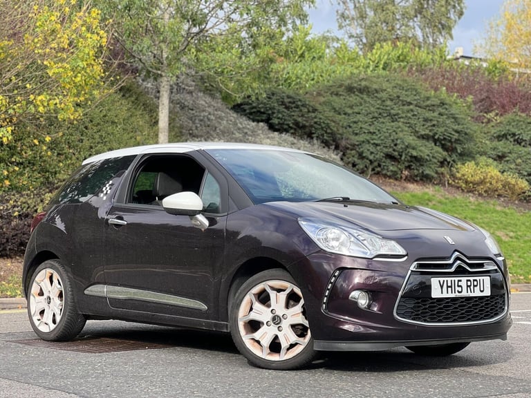 2015 Citroen DS3 1.2 PureTech DStyle Ice Euro 6 (s/s) 3dr HATCHBACK Petrol Manual