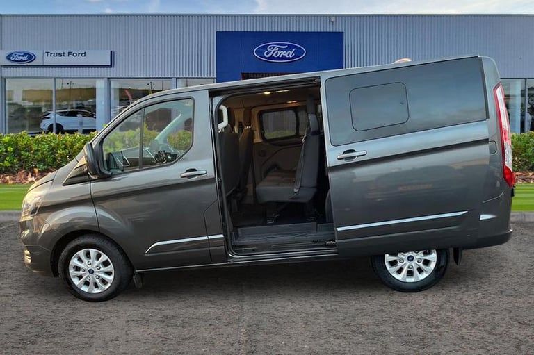 2023 Ford Transit Custom 320 Limited AUTO L1 SWB Double Cab In Van FWD 2.0 EcoBlue 170ps Low Roof...