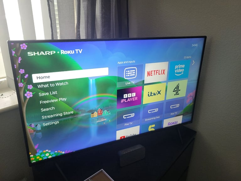 image for Sharp Roku 40" Smart TV Excellent condition £100