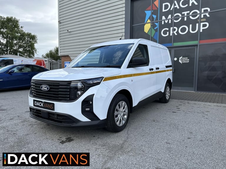 75 Reg Ford Transit Courier 1.5 Trend Euro 6, Utility, Civils Site Van, Air-Con