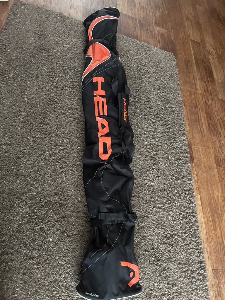 Head skis, poles and ski bag
