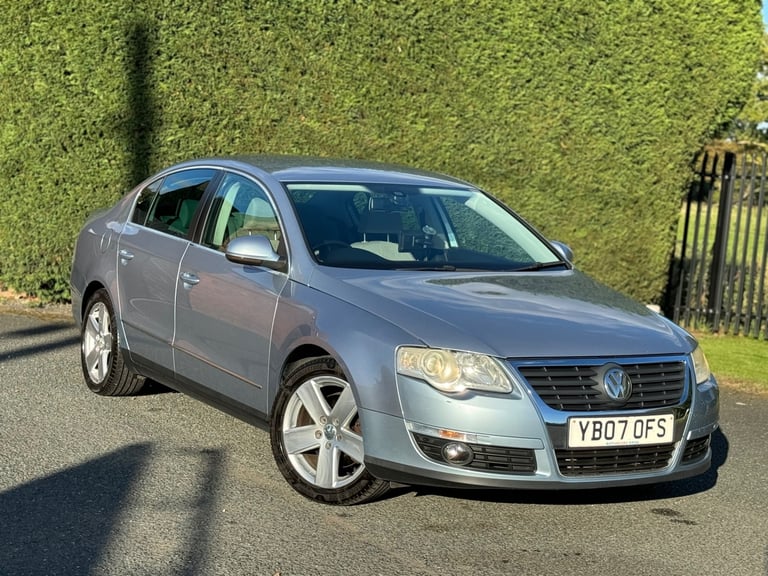 2007 VOLKSWAGEN PASSAT 2.0 TFSI SPORT AUTOMATIC, MOT TILL MARCH 2026 + HPI CLEAR