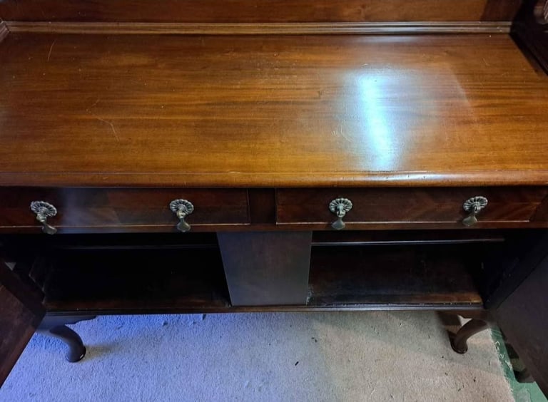 Antique Edwardian Mahogany Sideboard 