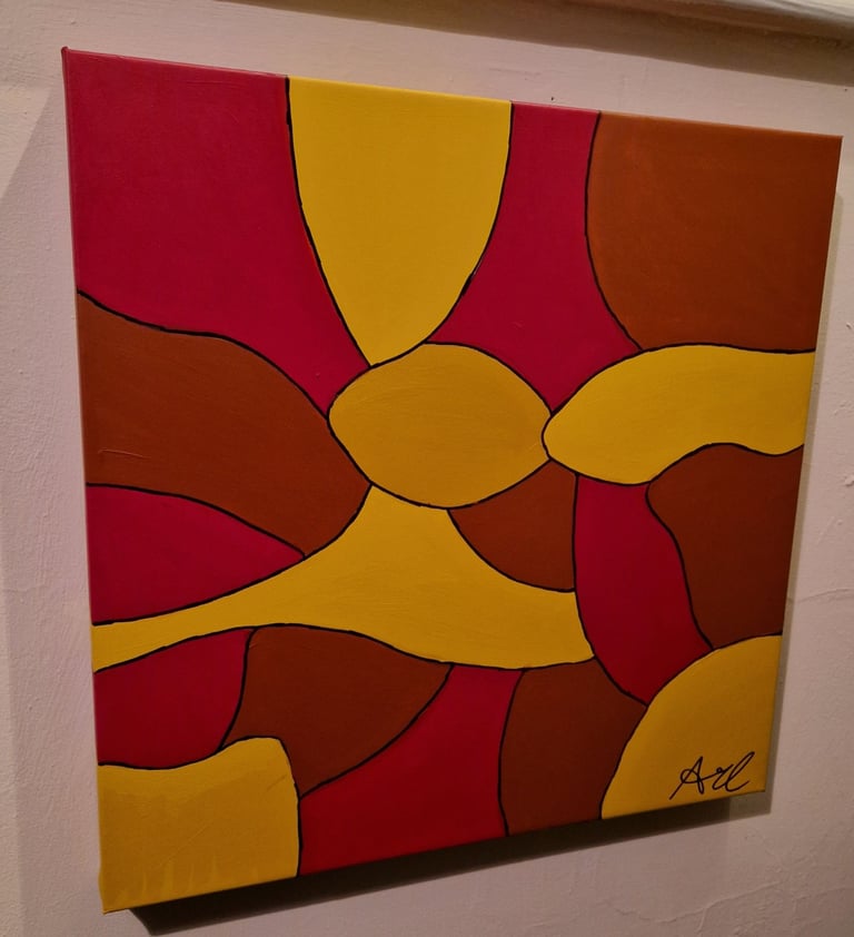 image for Original Acrylic Abstract on Canvas